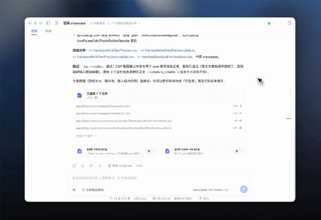 DeepSeek Harness 官方测评框架